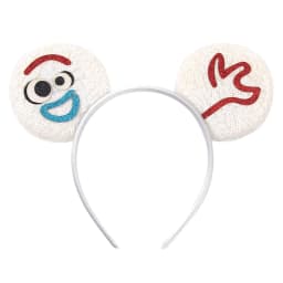Cartoon Mouse Ear Headband Sequins Bow Hairband Space Astronaut Cowboy Party Hair Accessory for Women Cosplay Costume Headwear