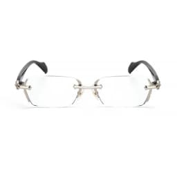 2024 Retro Frameless Ultra Light Women Men Reading Glasses Blocking Blue Light Computer Presbyopia Eyewear Eyeglasses +1.0..+4.0