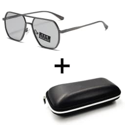 Luxury Metal Photochromic Sunglasses Men Women Fashion Polarized Sun Glasses Stylish Chameleon Anti-glare Driving Shades UV400