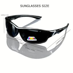 1/3PCS Vintage Sports Sunglasses Men Women Fishing Running Cycling Mountaineering Sport Man Sun Glasses Anti-Glare UV400