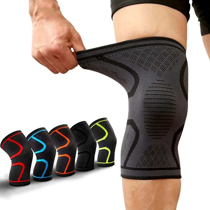 1PC Knee Pads Compression Knee Pad Knee Braces For Arthritis Joint Support Sports Safety Volleyball Gym Sport Brace Protector