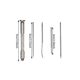 Leather Sewing Awl Set Replaceable Multifunctional Shoes Repair Tool Kit Punch Stitching Needles DIY Sewing Leathercraft