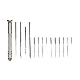 Leather Sewing Awl Set Replaceable Multifunctional Shoes Repair Tool Kit Punch Stitching Needles DIY Sewing Leathercraft