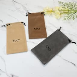 Fashion Portable Glasses Case Eyewear Accessories Soft Eyeglasses Bag Sunglasses Bags Solid Color Drawstring Pouch Bags