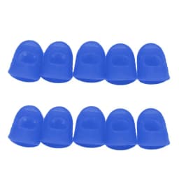 Sewing Thimble Breathable Protective Silicone Finger Thimble Finger Cover Caps Quilting Sewing Needlework Craft NEW
