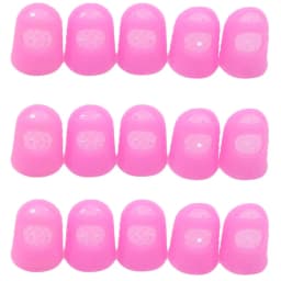 Sewing Thimble Breathable Protective Silicone Finger Thimble Finger Cover Caps Quilting Sewing Needlework Craft NEW