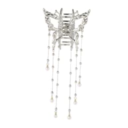 AWAYTR Shark Crab Clips Girls Hairpin Hair Accessories Korean Women Simple Hair Claw Clip Butterfly Pearl Tassel Hair Clip