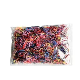 1500PCS Disposable Rubber Band Hair Ties for Girls Colorful Children's Headband Ponytail Holder Kids Hair Accessories