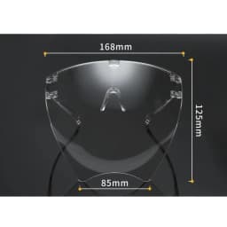 Full Face High-definition Transparent Anti Fog Anti Splash Protective Mask High Transparency Goggles Nail Art Tool