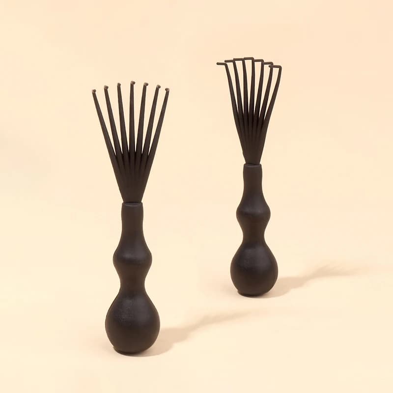 Hair Brush Cleaning Tool,Comb Cleaner Claw,Plastic Bristle Cleaning Brush,Mini Comb Cleaner Rake for Hair Accessories