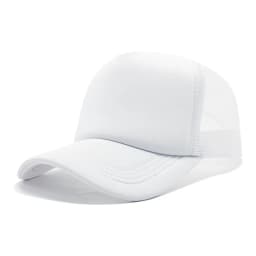 Customized Printed Logo Sponge Mesh Cap Solid Color Baseball Hat Sunshade And Sun Protection Travel Caps Truck Cap Duckbill Hats