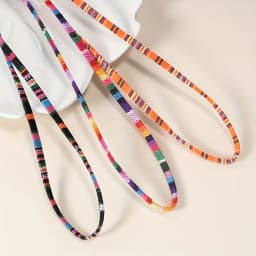 3pcs Glasses Sunglasses Cotton Neck Strap Fixing Strap Glasses Hanging Neck Strap High End Ethnic Rope Glasses Chain