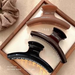 Elegant Solid 5.91in Large Hair Claw For Women Hair Ornament Long Thick Hair Hold Headband Claw Clip HairClip HairAccessories