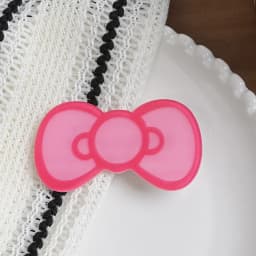 Japanese New Trend Alloy Resin Cartoon Bow Hair Clip Student Party Kawaii Hair Accessories Women's Cute Side Clip Duckbill Clip