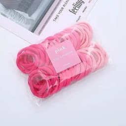 Anti-Slip Scrunchie Hair Tie 50 PCS Women Seamless Elastic Hairband for Running Daily Non-Damage Hair