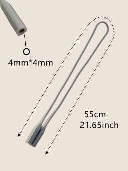 Viewring Silicone Anti Drop Eyeglass Rope, Sports Anti Slip And Anti Drop Eye Hanging Chain, Ear Hanging Chain, Anti Loss Chain
