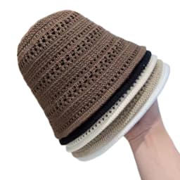 Summer Sun Protection Fishing Hat Season: Hollow and lightweight Sun Hat, Sun Hat with Bucket Shape Suitable for Both