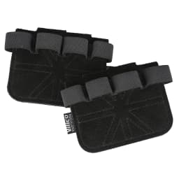 1 Pair Cowhide Gym Gloves Grips Anti-Skid Weight Power Belt Lifting Pads Deadlift Belt Workout Crossfit Fitness Gloves Palm Prot