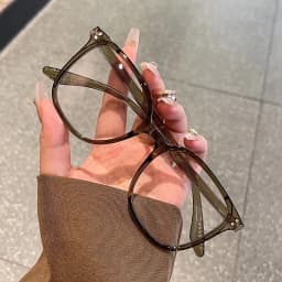 1Pc/3Pcs/4Pcs Unisex Square Frame Blue Light Blocking Glasses - Stylish Campus Look, Face-Flattering Optical Eyewea