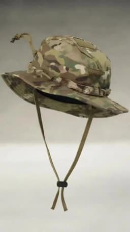 2026 New Camo Tactical Enthusiasts Square Pocket Bonnie Cap Outdoor Bucket Benny Hats Multicam Fishing Hiking Outdoor Sun Caps