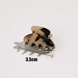 2Pcs/set Sweet Small Acetate Hair Claws Clips for Women&Girl Barrettes Crab Clamp Ponytail Hairpin Fashion Accessories