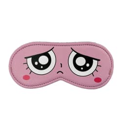 Sleeping Cute Mask Cartoon Pattern Cover Slaapmasker Blockout Eye Comfort Blindfold Concave Light with Women Men Aid Eye Travel