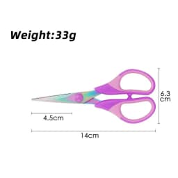 Titanium Craft Scissors Office Tailor Scissors Color Titanium Plated Handmade Scissors Household Sewing Scissors 8/7/5 Inches