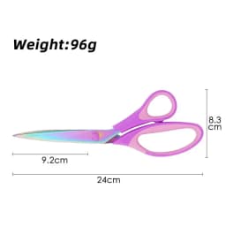 Titanium Craft Scissors Office Tailor Scissors Color Titanium Plated Handmade Scissors Household Sewing Scissors 8/7/5 Inches