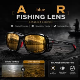 Fishing Polarized Sunglasses Men Women Anti Impact Safety Glasses Foam Pad Hook Protection UV400 Sports Driving Fishing Eyewear