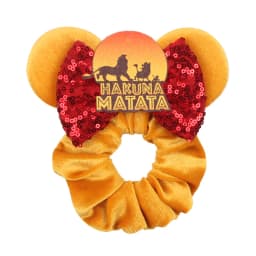 Cute Mouse Ears Velvet Scrunchies Hairband Women Elastic Ponytail Holder Girls Sequin Bow 2023 Kids Party DIY Hair Accessories