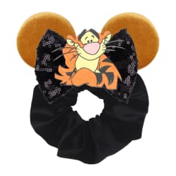 Cute Mouse Ears Velvet Scrunchies Hairband Women Elastic Ponytail Holder Girls Sequin Bow 2023 Kids Party DIY Hair Accessories