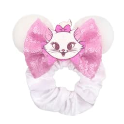 Cute Mouse Ears Velvet Scrunchies Hairband Women Elastic Ponytail Holder Girls Sequin Bow 2023 Kids Party DIY Hair Accessories