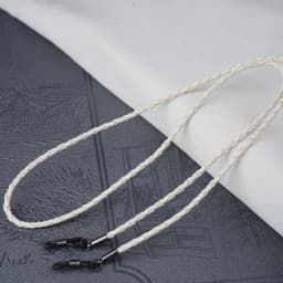1pc Women Men Glasses Leather Rope Chain Woven Glasses Lace Up Outdoor Sports Non-slip Glasses Accessorie(11 Colors for Choose)