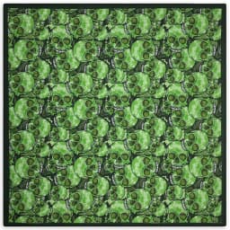 High Quality Skull Chimpanzees Print Cashew Hip Hop Cotton Square Bandana Scarf Riding Headband Paisley Gifts For Men Unisex