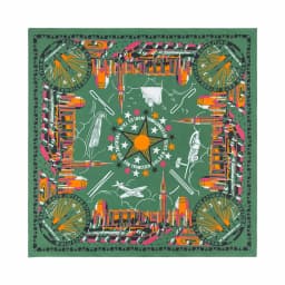 High Quality Skull Chimpanzees Print Cashew Hip Hop Cotton Square Bandana Scarf Riding Headband Paisley Gifts For Men Unisex