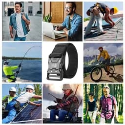 Versatile Men's Tactical Belts - Durable, Adjustable Quick Release Buckle Design - For Outdoor Sports Enthusiasts,For Men Women