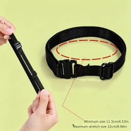 2/4Pcs Invisible Leg Shortening Straps,Adjustable No-Sew Hidden Non-slip Pants Edge Bands, Anti-drag Pants Hem Fixing Device