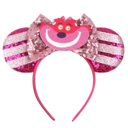 Disney Castle Mickey Mouse Ears Headband Sequins Bow Girls Cosplay Hairband Adult/Kids Party Gift Children Hair Accessories