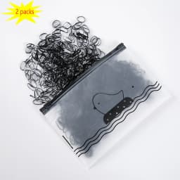 1000/2000pcs Colour Children Disposable Rubber Band Black Transparent High Elasticity No Harm to Hair Accessories Headband