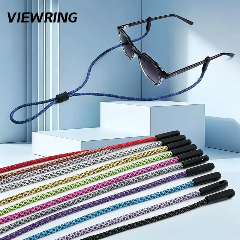 Night Reflective Glasses Rope Anti Slip Rope Glasses Hanging Rope Glasses With Accessories Available In 14 Colors