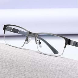 New Trend Reading Glasses Reading Glasses Men and Women High Quality Half Frame Diopters Business Office Men Reading Glasses