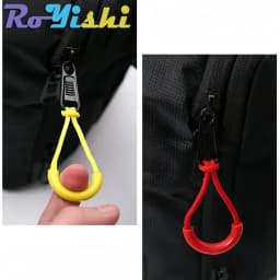 10-100pcs RoYishi Plastic Zipper Pulls Cord Zip Puller Clip Replacement Ends Lock Clothing Backpack Luggage Accessories