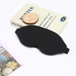 Breathable Eyepatch 3D Contoured Cup Blindfold Concave Molded Night Sleep Eye Mask 100% Light Blocking Soft Eye Cover for Travel