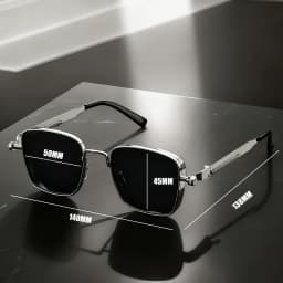 1/3PC Vintage Steampunk Square Sunglasses Metal Frame, Unisex Retro Grunge Punk Glasses for Daily Fashion Carnival Parties UV400
