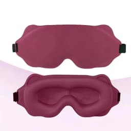 3D Contoured Sleep Eye Mask Weighted for Side Sleepers Soft Comfortable 100% Blockout No Eye Pressure Men Women