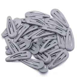 30pcs 3cm Colorful BB Hair Clips Girls Water Drop Shape Hairpin Cute Princess Barrette Simple Snap Clip Kids Hair Accessories