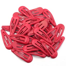 30pcs 3cm Colorful BB Hair Clips Girls Water Drop Shape Hairpin Cute Princess Barrette Simple Snap Clip Kids Hair Accessories