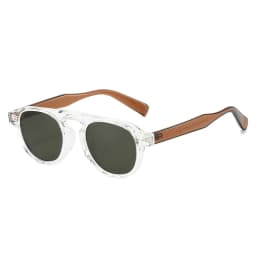 New Arrival TR90 Sunglasses Women Men Pilot Style Retro Sun Glasses UV400 Driving Travel Rivets Decoration Shades