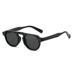 New Arrival TR90 Sunglasses Women Men Pilot Style Retro Sun Glasses UV400 Driving Travel Rivets Decoration Shades