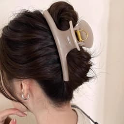 Elegant Solid 5.91in Large Hair Claw For Women Hair Ornament Long Thick Hair Hold Headband Claw Clip Hair Clip Hair Accessories
